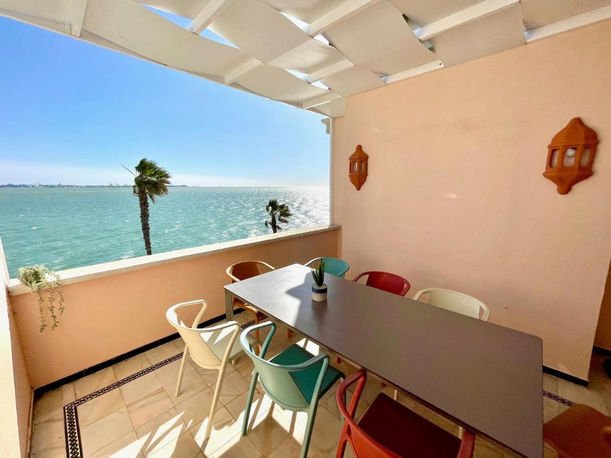 Gatu Villa Oceano Frente Al Mar En Puerto Sherry " Preferente Mayores De 25 Anos Y Familias " El Puerto de Santa Maria Exterior foto