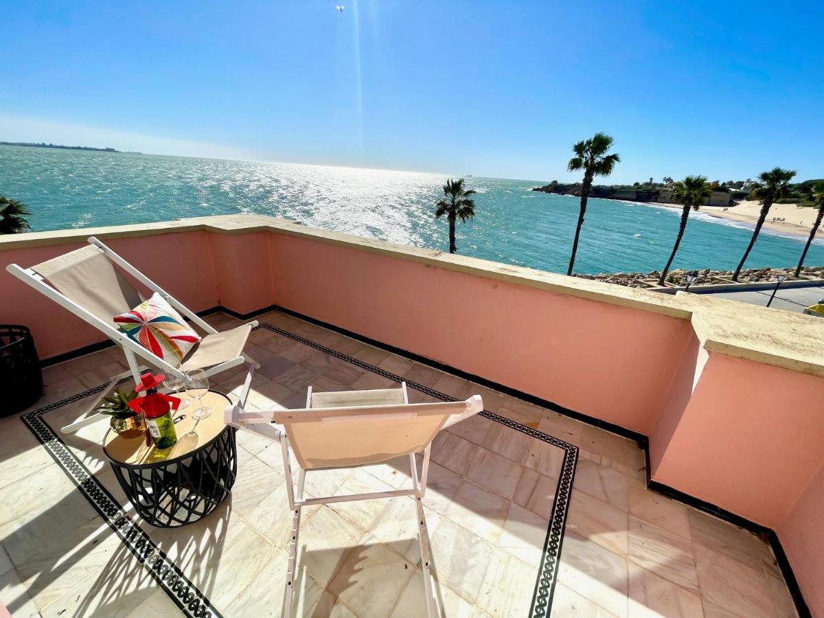 Gatu Villa Oceano Frente Al Mar En Puerto Sherry " Preferente Mayores De 25 Anos Y Familias " El Puerto de Santa Maria Exterior foto